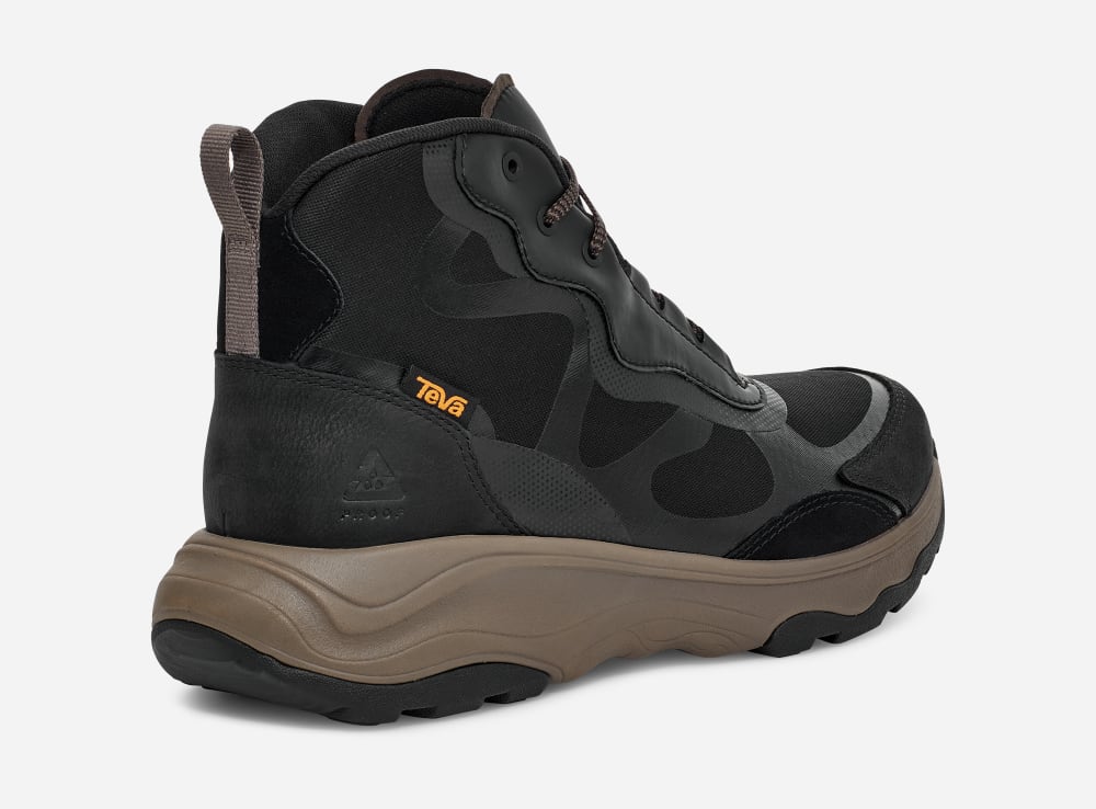 Botas Montaña Teva Geotrecca Mid Hombre Negros Grises | México-7160