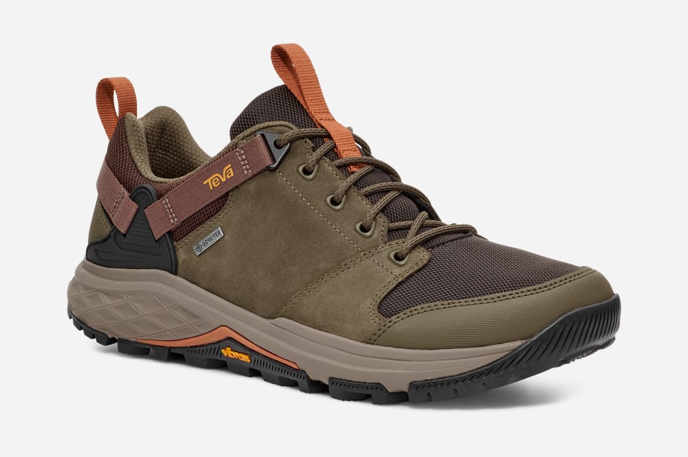 Botas Montaña Teva Grandview GTX Low Hombre Marrom Verde Oliva Oscuro | México-7194