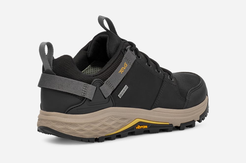 Botas Montaña Teva Grandview GTX Low Mujer Negros Grises | México-0379