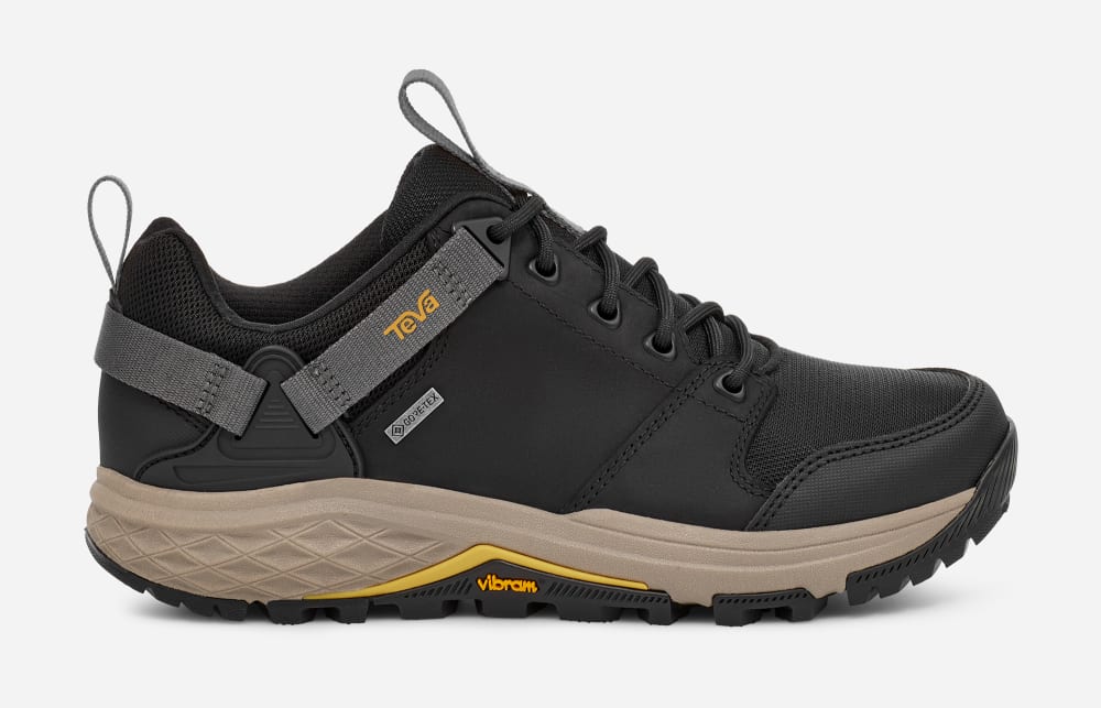 Botas Montaña Teva Grandview GTX Low Mujer Negros Grises | México-0379