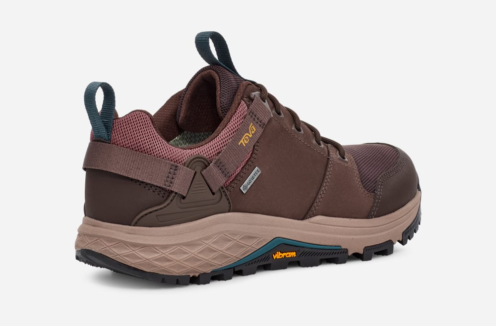 Botas Montaña Teva Grandview GTX Low Mujer Marrom Oscuro | México-7103