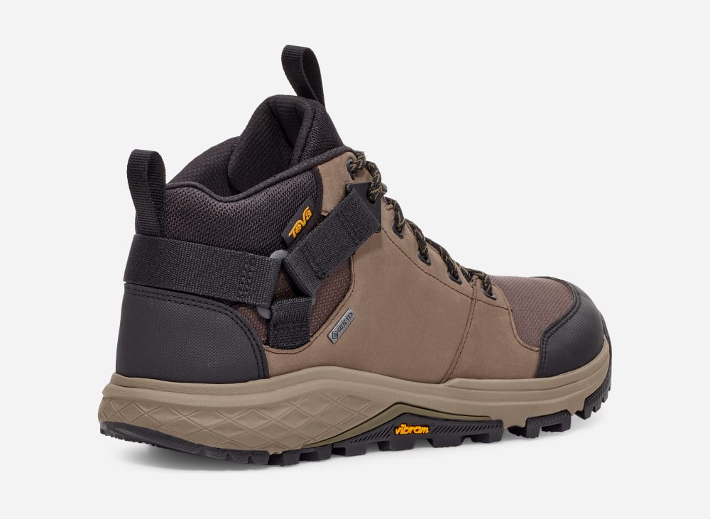 Botas Montaña Teva Grandview Gore-Tex Hombre Chocolate | México-4620