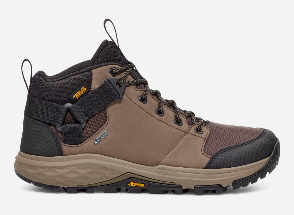 Botas Montaña Teva Grandview Gore-Tex Hombre Chocolate | México-4620