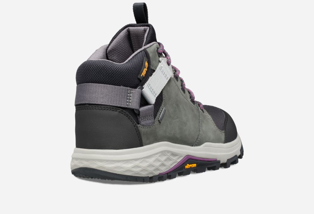 Botas Montaña Teva Grandview Gore-Tex Mujer Grises Oscuro | México-1289