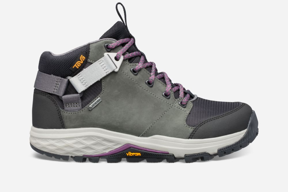 Botas Montaña Teva Grandview Gore-Tex Mujer Grises Oscuro | México-1289