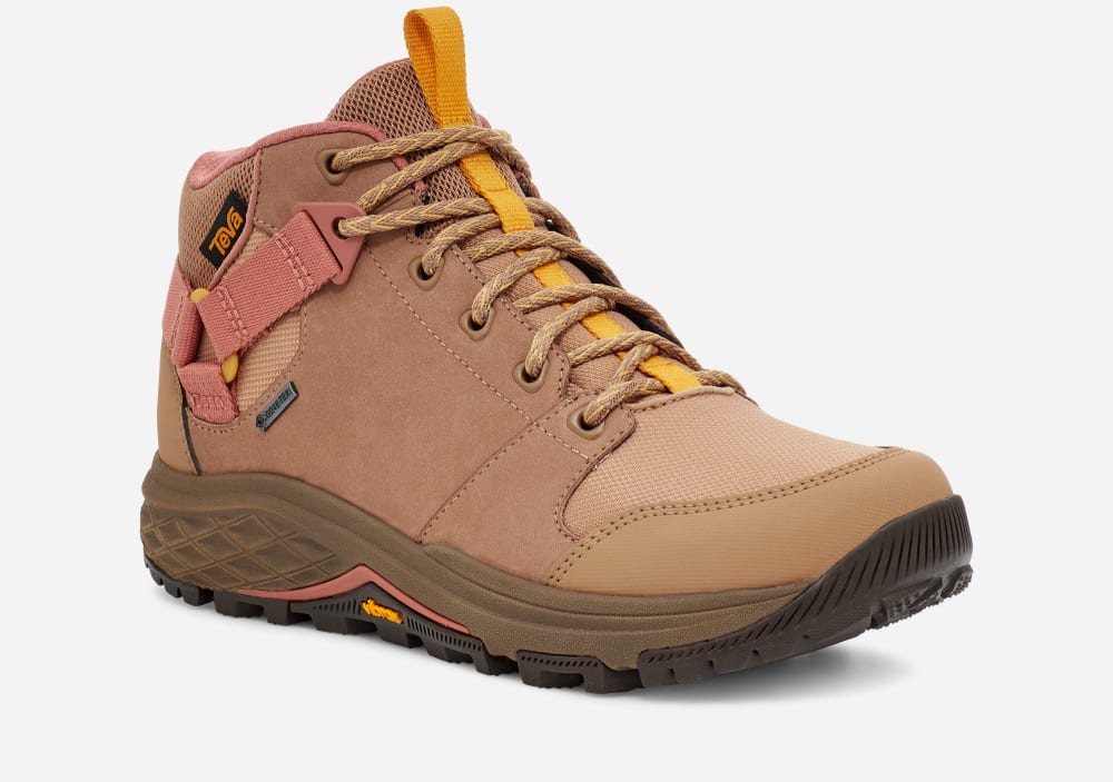 Botas Montaña Teva Grandview Gore-Tex Mujer Marrom | México-3041