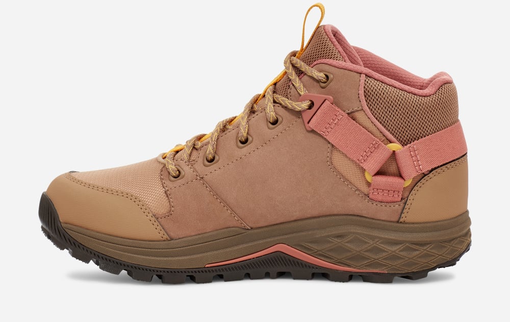 Botas Montaña Teva Grandview Gore-Tex Mujer Marrom | México-3041