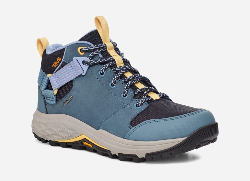 Botas Montaña Teva Grandview Gore-Tex Mujer Azules | México-3724