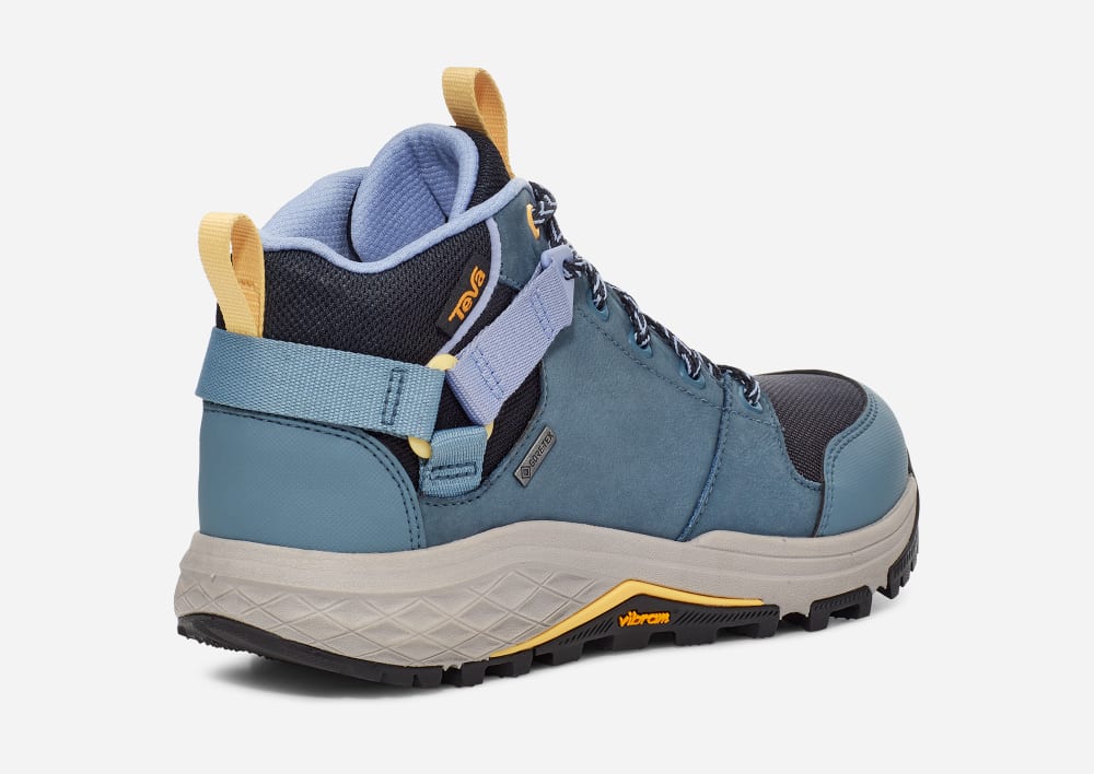 Botas Montaña Teva Grandview Gore-Tex Mujer Azules | México-3724