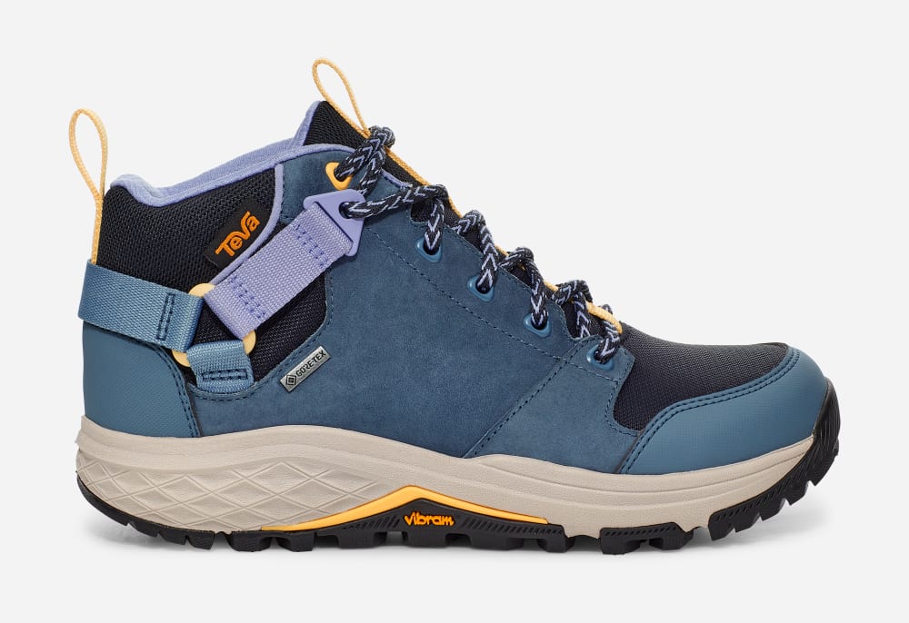 Botas Montaña Teva Grandview Gore-Tex Mujer Azules | México-3724