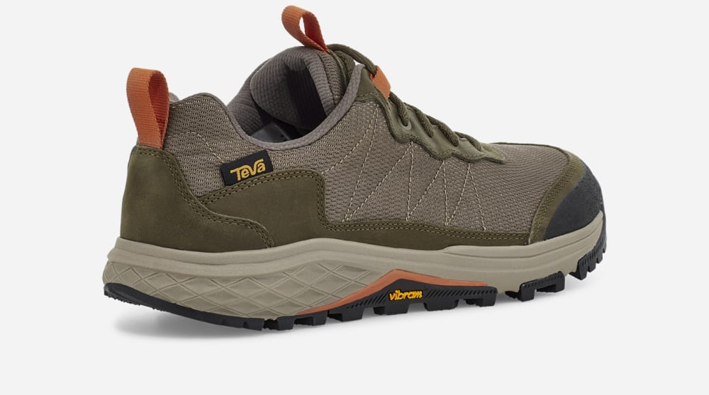 Botas Montaña Teva Ridgeview Low Hombre Verde Oliva Oscuro | México-1249