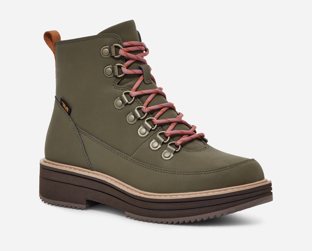 Botas Teva Midform Mujer Verde Oliva Oscuro | México-8041