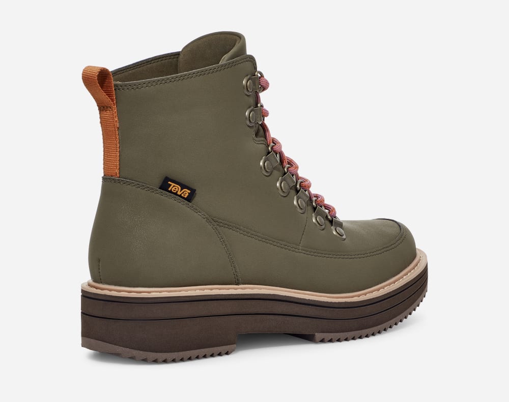 Botas Teva Midform Mujer Verde Oliva Oscuro | México-8041