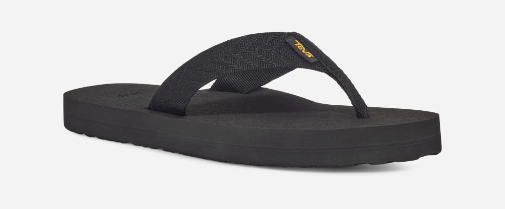 Chanclas Teva Mush II Mujer Negros | México-6478