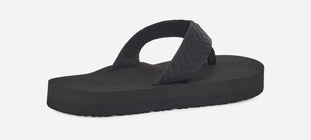 Chanclas Teva Mush II Mujer Negros | México-6478