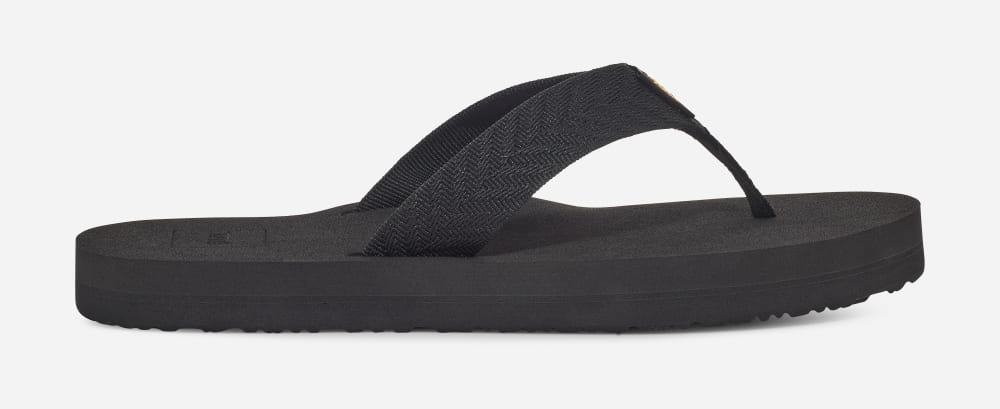 Chanclas Teva Mush II Mujer Negros | México-6478