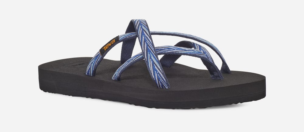 Chanclas Teva Olowahu Mujer Azules | México-7892