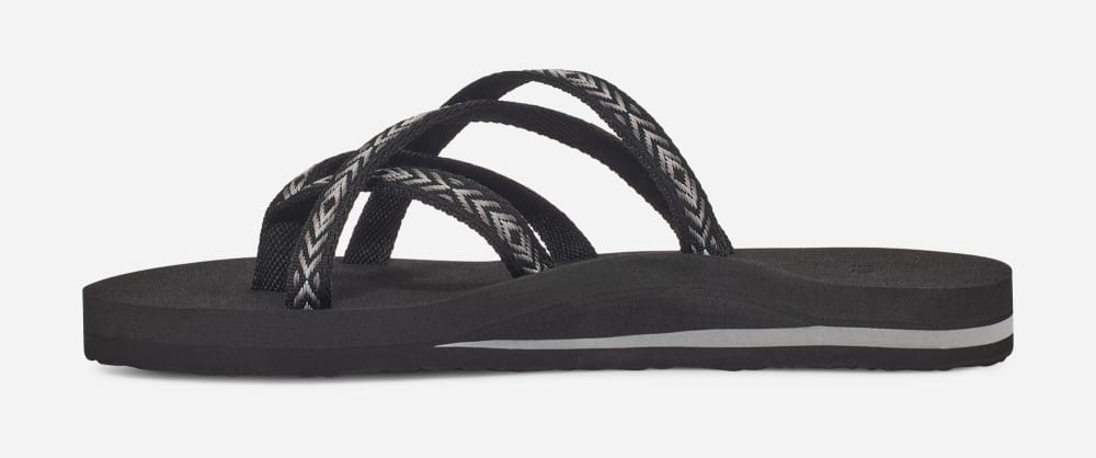 Chanclas Teva Olowahu Mujer Negros | México-1243