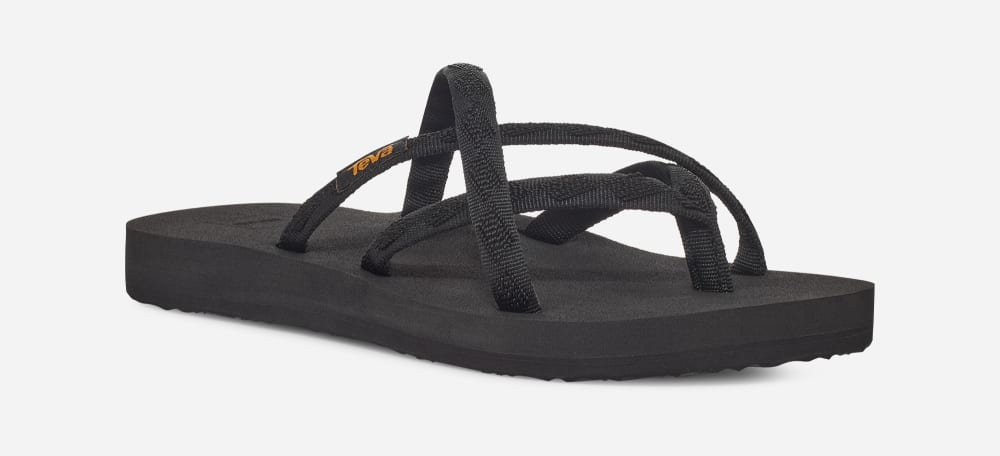 Chanclas Teva Olowahu Mujer Negros Negros | México-3012