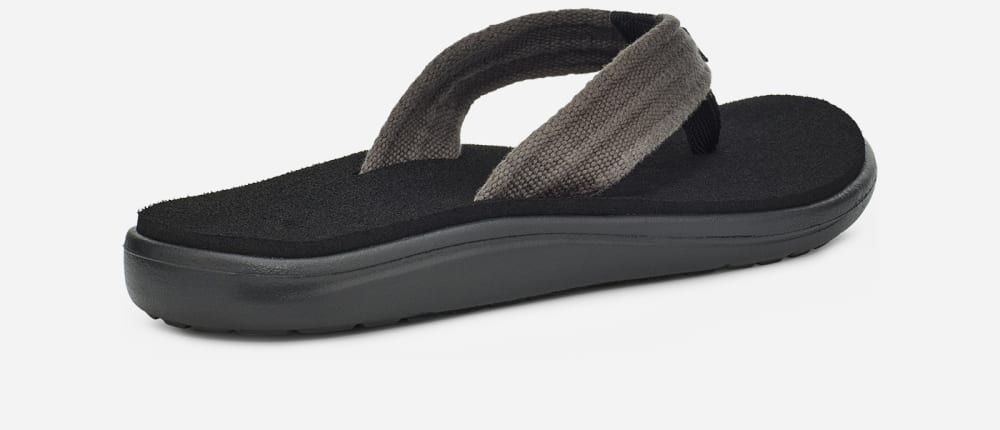 Chanclas Teva Voya Canvas Hombre Grises | México-2680