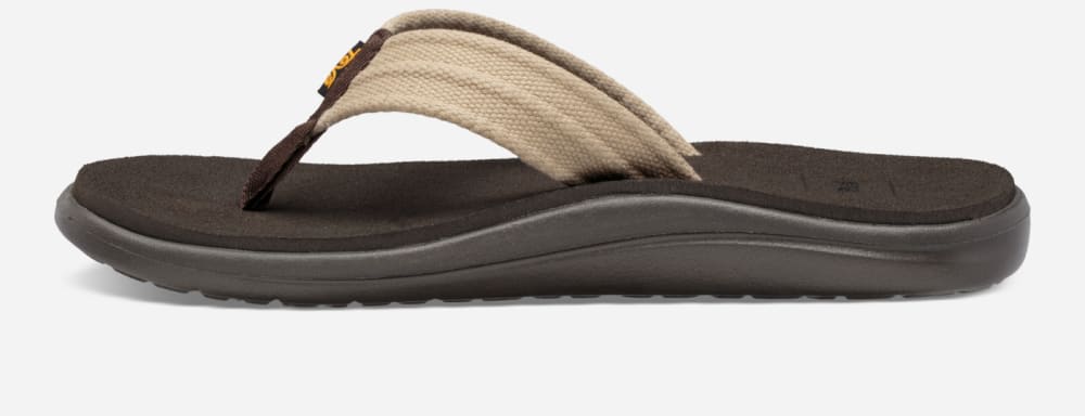 Chanclas Teva Voya Canvas Hombre Marrom | México-2960