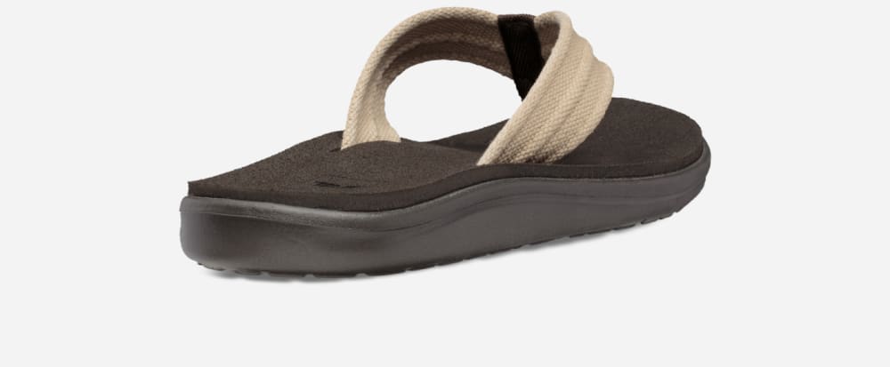 Chanclas Teva Voya Canvas Hombre Marrom | México-2960