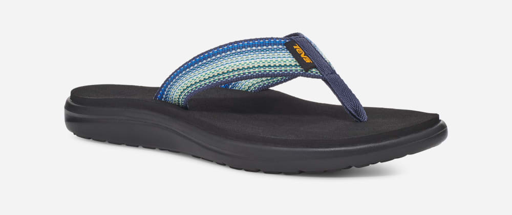 Chanclas Teva Voya Mujer Azul Marino Multicolor | México-8145