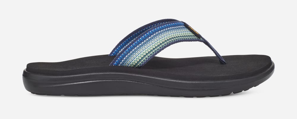 Chanclas Teva Voya Mujer Azul Marino Multicolor | México-8145