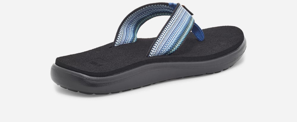 Chanclas Teva Voya Mujer Azules Multicolor | México-0346