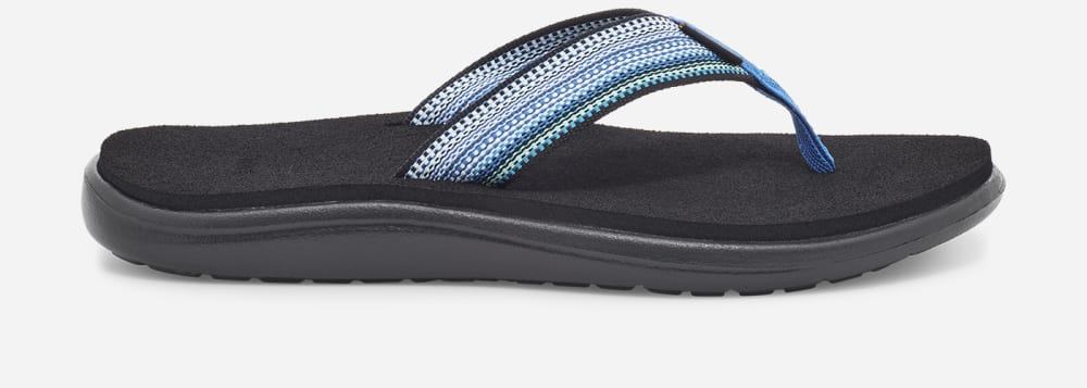 Chanclas Teva Voya Mujer Azules Multicolor | México-0346