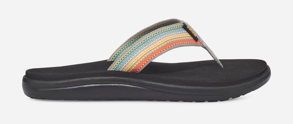 Chanclas Teva Voya Mujer Grises Multicolor | México-3028