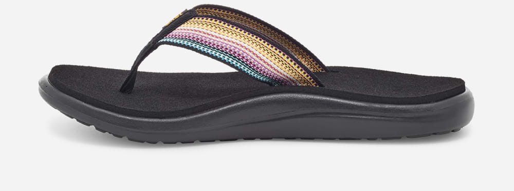 Chanclas Teva Voya Mujer Negros Multicolor | México-0123