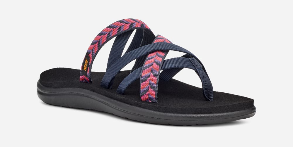 Chanclas Teva Voya Zillesa Mujer Azul Marino | México-5872