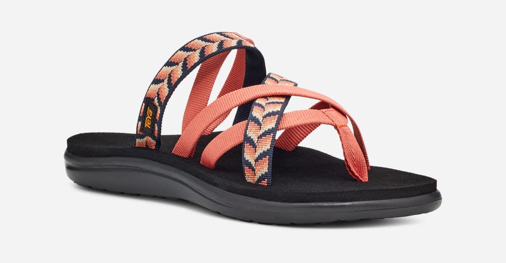 Chanclas Teva Voya Zillesa Mujer Naranjas | México-9014