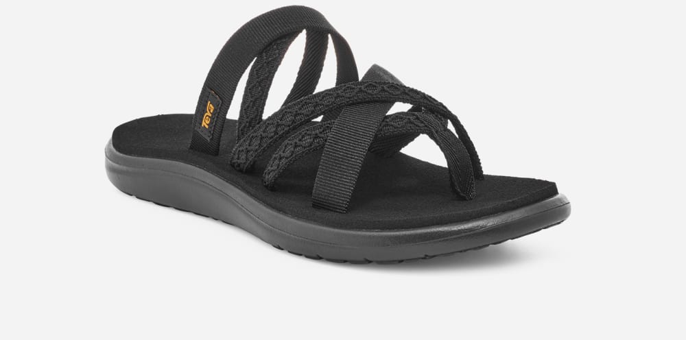 Chanclas Teva Voya Zillesa Mujer Negros | México-6547