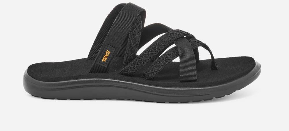 Chanclas Teva Voya Zillesa Mujer Negros | México-6547