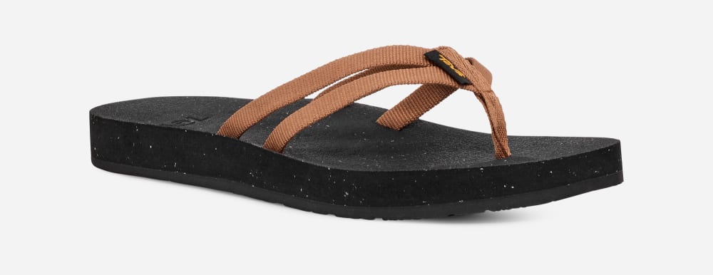 Chanclas Teva W Reflip Strappy Mujer Marrom | México-4625