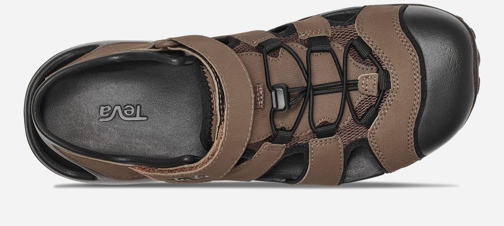 Sandalias Senderismo Teva Flintwood Hombre Cafes | México-9740