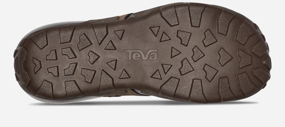 Sandalias Senderismo Teva Flintwood Hombre Cafes | México-9740