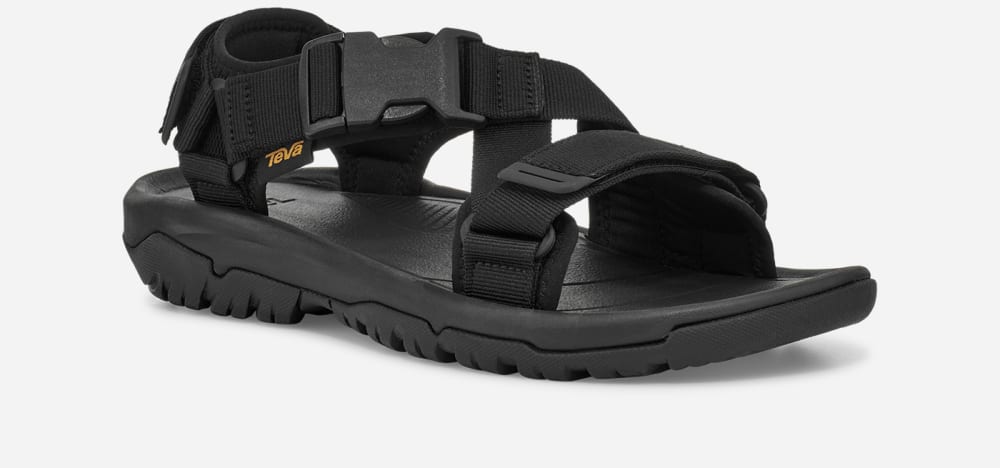 Sandalias Senderismo Teva Hurricane Verge Hombre Negros | México-6509