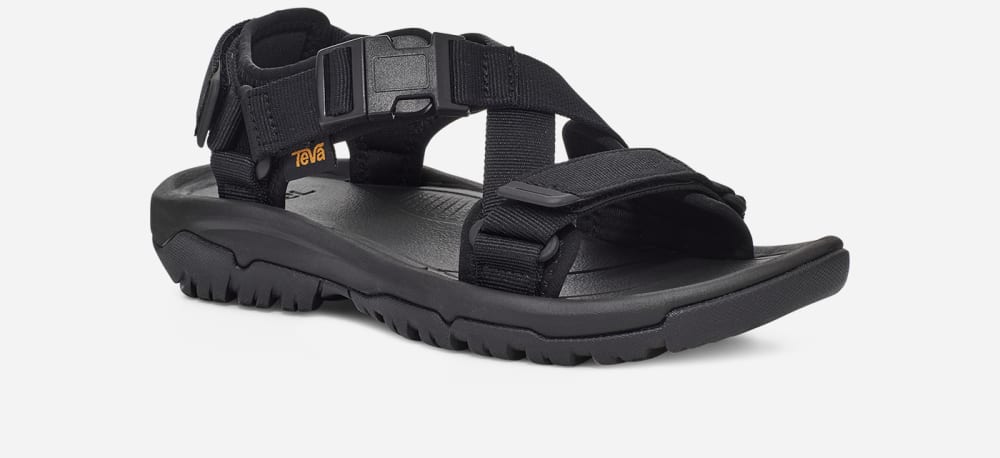 Sandalias Senderismo Teva Hurricane Verge Hombre Negros | México-7320