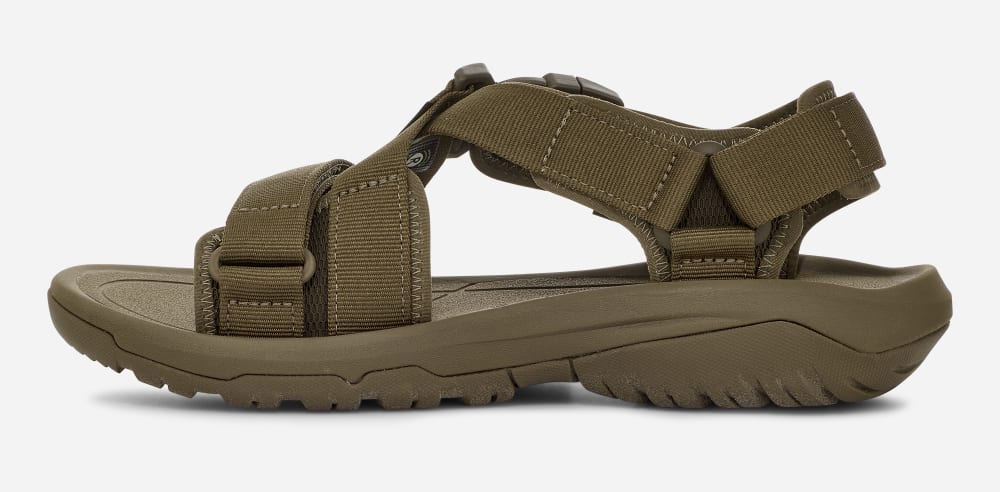 Sandalias Senderismo Teva Hurricane Verge Hombre Verde Oliva Oscuro | México-7584