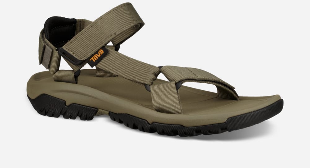 Sandalias Senderismo Teva Hurricane XLT2 Hombre Verde Oliva Oscuro | México-0493