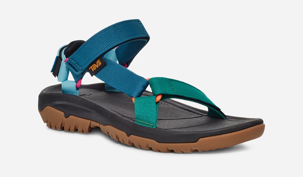 Sandalias Senderismo Teva Hurricane XLT2 Hombre Azules Multicolor | México-6857