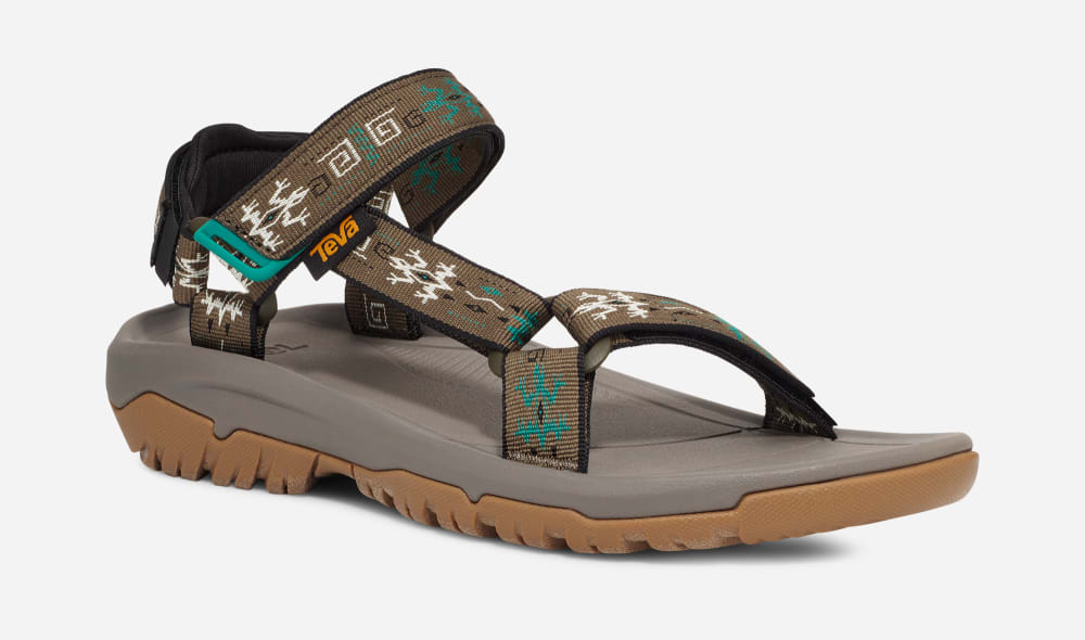 Sandalias Senderismo Teva Hurricane XLT2 Hombre Verde Oliva Oscuro | México-9721