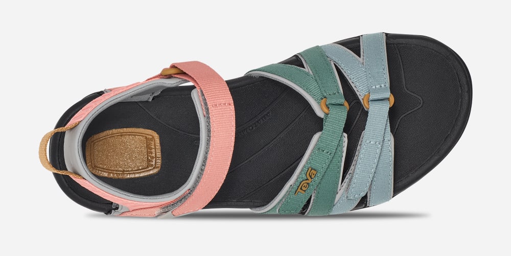 Sandalias Senderismo Teva Tirra Mujer Multicolor Claro | México-3015