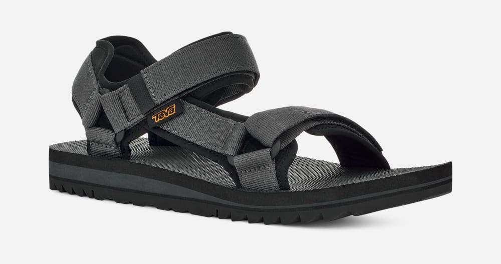 Sandalias Senderismo Teva Universal Trail Hombre Grises Oscuro | México-7268