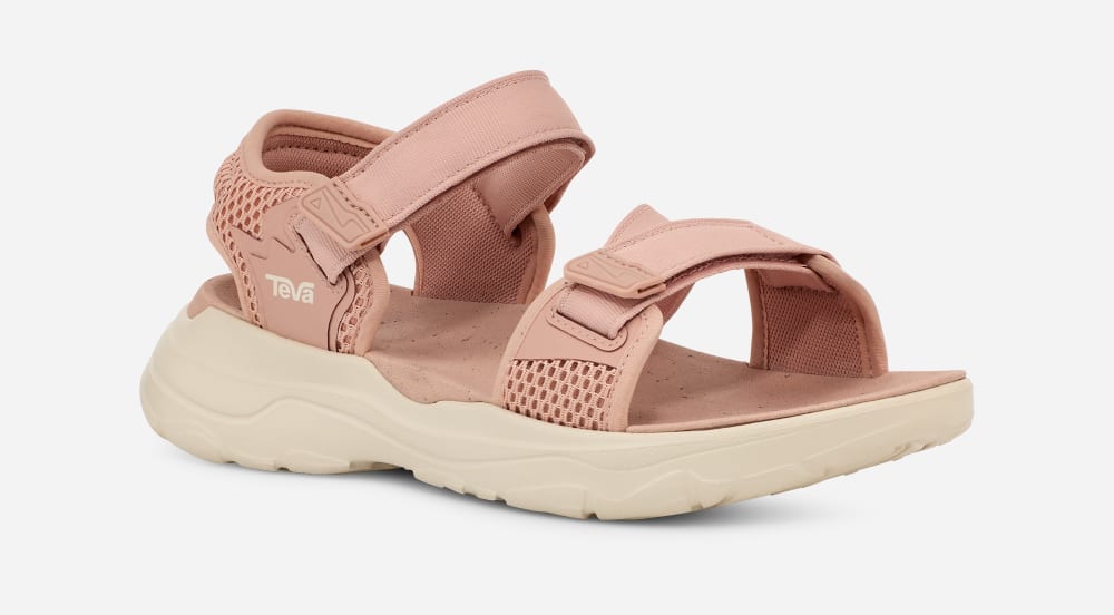 Sandalias Senderismo Teva Zymic Mujer Beige | México-6423