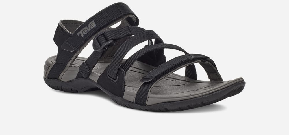 Sandalias Teva Ascona Sport WEB Mujer Negros | México-6490