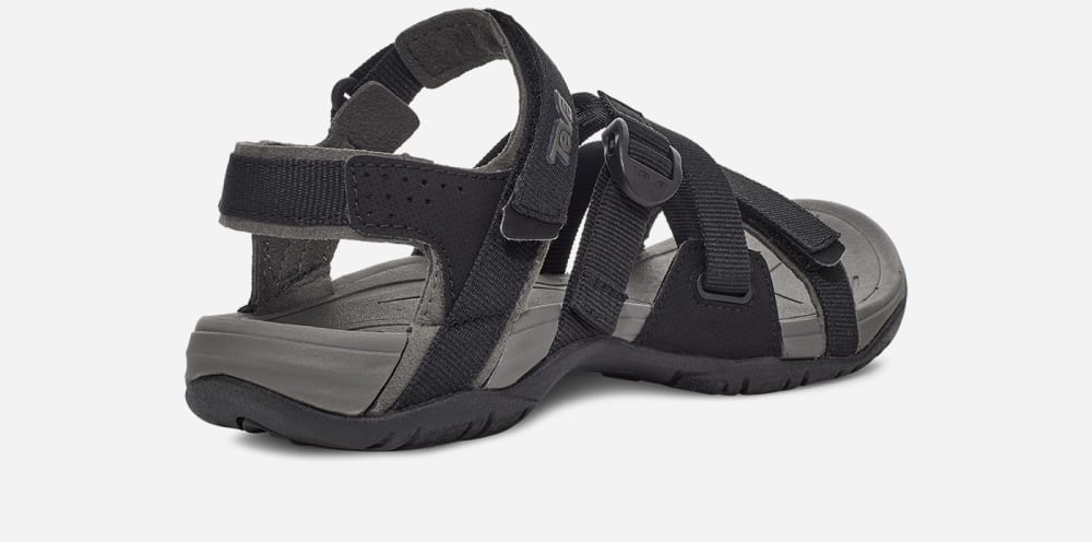 Sandalias Teva Ascona Sport WEB Mujer Negros | México-6490